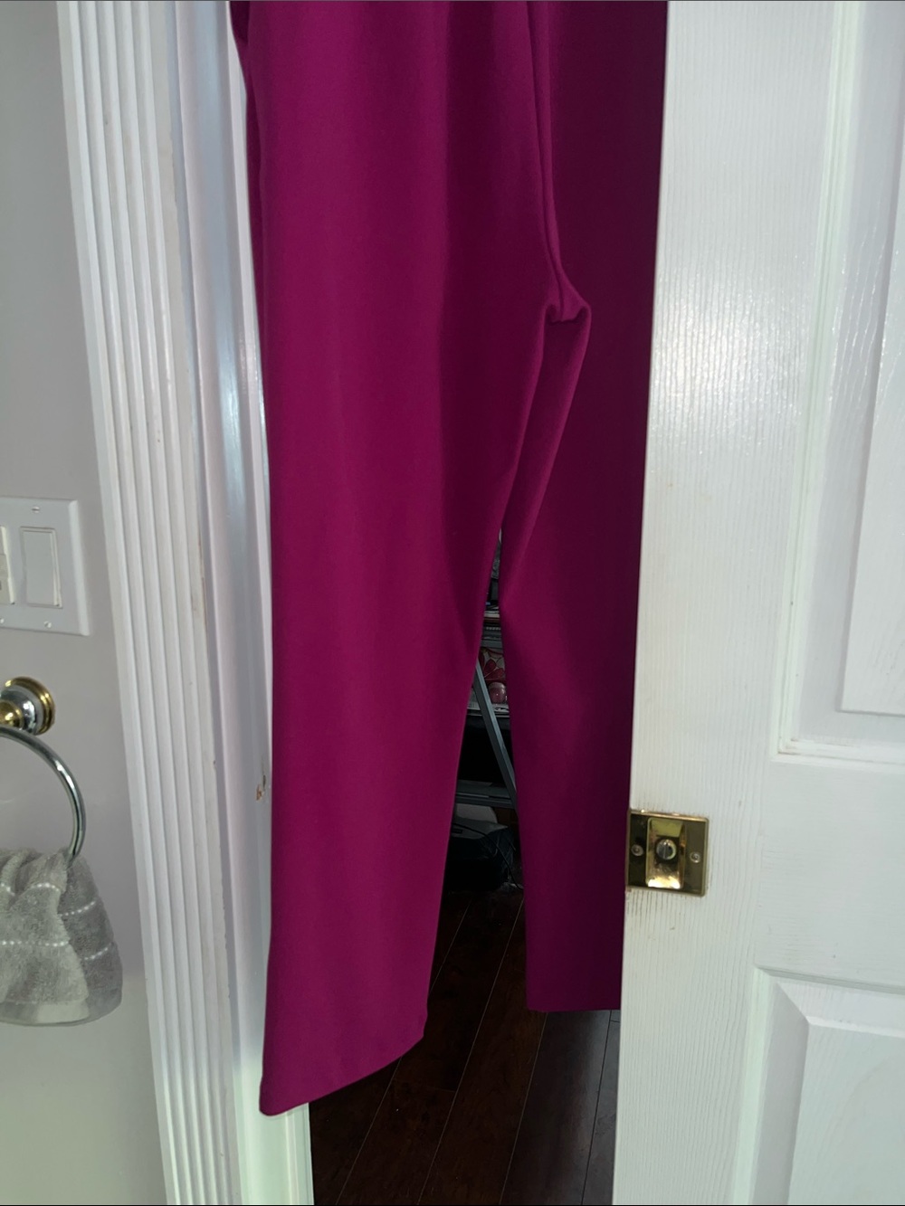 Strapless jumpsuit Fuchsia - Picture 6 of 6